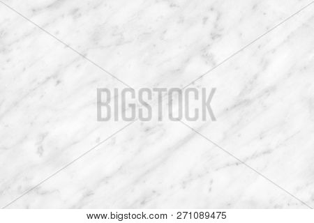 White Carrara Marble Natural Light For Bathroom Or Kitchen White Countertop. High Resolution Texture