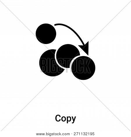 Copy Icon In Trendy Design Style. Copy Icon Isolated On White Background. Copy Vector Icon Simple An
