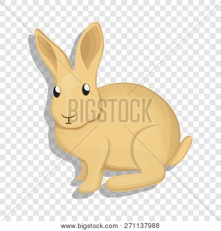 Wild Rabbit Icon. Cartoon Of Wild Rabbit Vector Icon For Web Design