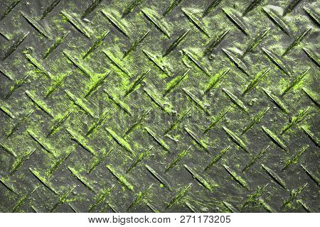 Fantastic Creative Lime Antiskid Aluminum Texture - Abstract Photo Background