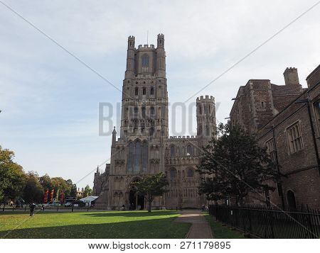 Ely Cathedral In Ely