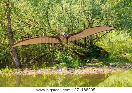 Rivolta Of Adda Italy May 12 2013 In Northern Italy In The Theme Park Called Prehistoric Park You Ca