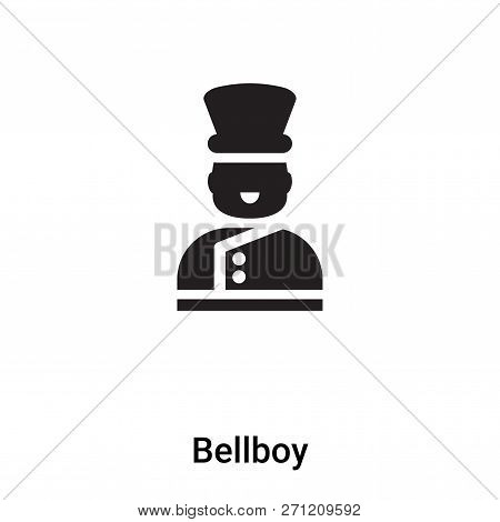 Bellboy Icon In Trendy Design Style. Bellboy Icon Isolated On White Background. Bellboy Vector Icon 