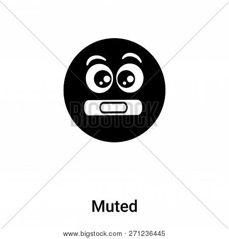 Muted Icon In Trendy Design Style. Muted Icon Isolated On White Background. Muted Vector Icon Simple