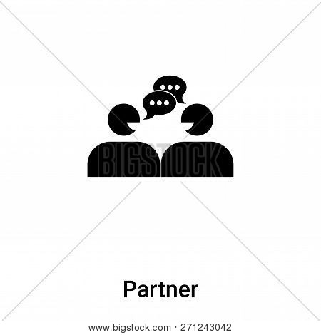 Partner Icon In Trendy Design Style. Partner Icon Isolated On White Background. Partner Vector Icon 