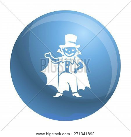 Dracula Kid Costume Icon. Simple Illustration Of Dracula Kid Costume Icon For Web Design Isolated On