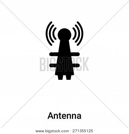 Antenna Icon In Trendy Design Style. Antenna Icon Isolated On White Background. Antenna Vector Icon 