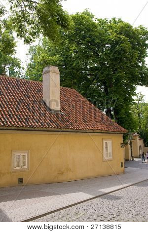 Typická historická architektura v Praze
