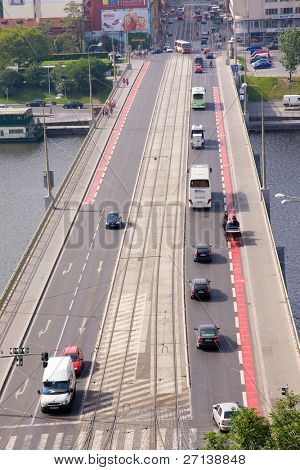 Most přes Vltavu v Praze