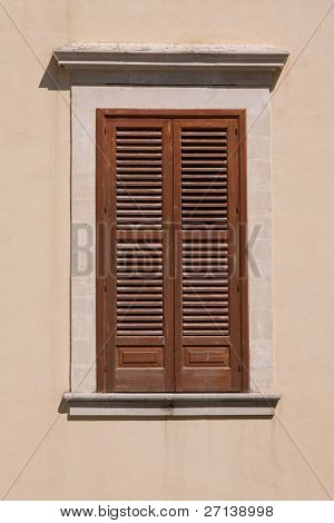 detalle de la arquitectura típica del casco antiguo de la siciliana