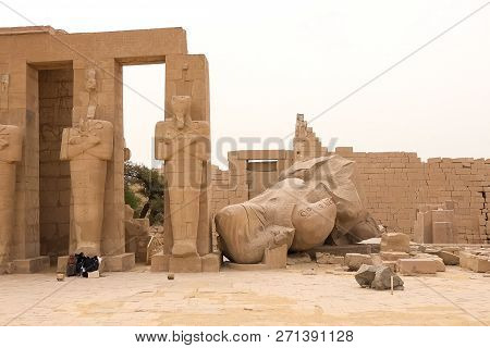 Statues Of Other Egypt. With The Temple Monuments Megaliths