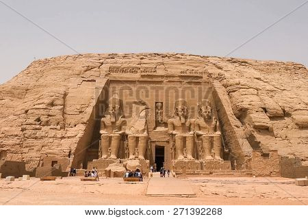 Statues Of Other Egypt. With The Temple Monuments Megaliths