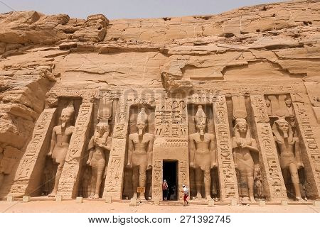 Statues Of Other Egypt. With The Temple Monuments Megaliths