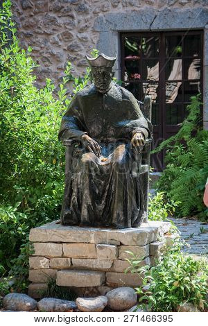 Monument To Joaqim Rossello, The Abbot Lluc (1891-1901), Founder Of The Catholic Order Of The Sacred