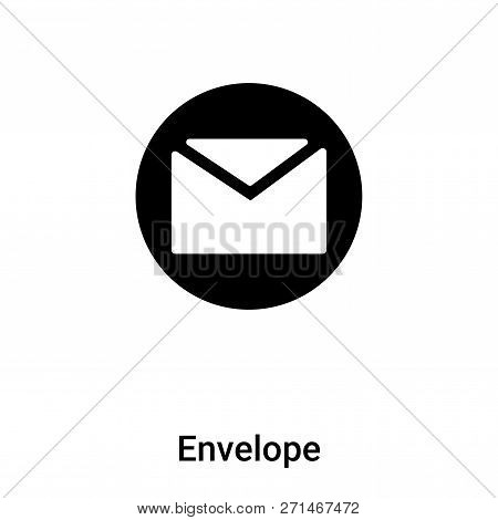 Envelope Icon In Trendy Design Style. Envelope Icon Isolated On White Background. Envelope Vector Ic