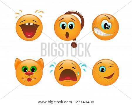Conjunto de Smileys