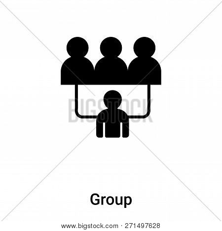 Group Icon In Trendy Design Style. Group Icon Isolated On White Background. Group Vector Icon Simple