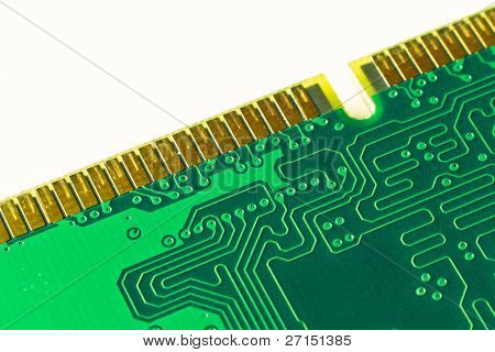 DDR2 muistimoduuli lähikuva