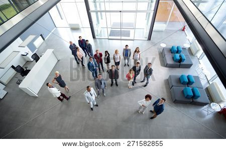 International group of employers from all around the world