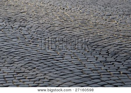 stone block paving