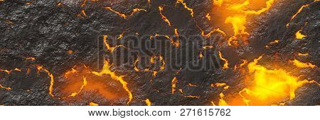 Destroy Molten- Nature Pattern. Abstract Lava Textured