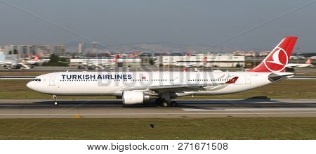 Airplane Takeoff From Airport