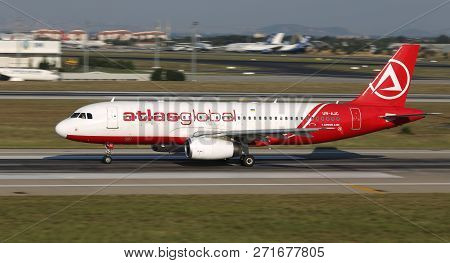 Airplane Takeoff From Airport