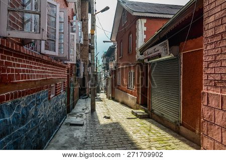 Srinagar, India - Jul 2, 2015. Old Buildings In Srinagar, India. Srinagar Is One Of Several Places T