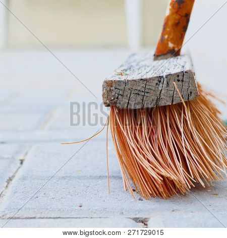 A Simple Powerful Broomstick Which Is A Bit Old