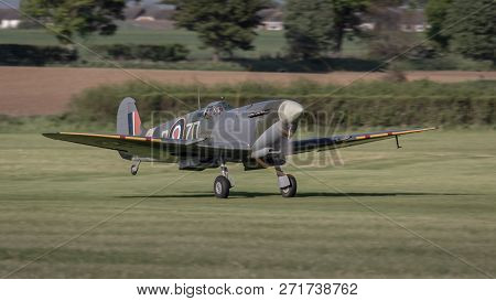 Supermarine Spitfire Vintage World War Two British Fighter Aircraft