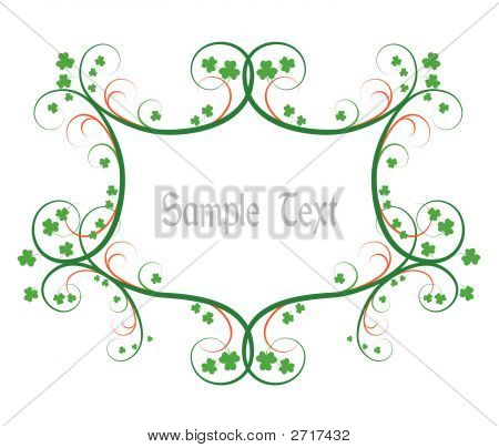 Irské ozdobný okraj