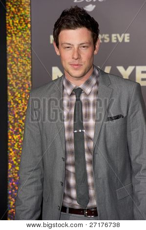 HOLLYWOOD, CA - Dezember 5: Schauspieler Cory Monteith kommt bei der Premiere von 