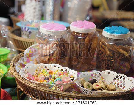 Close Up Sweets Dessert Sweetmeat Blancmange Delicious