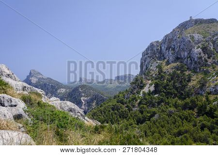 Mallorca, Spain. View Of Cape Formentor (cap De Formentor)