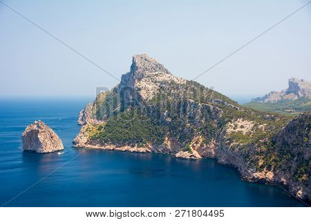 Mallorca, Spain. View Of Cape Formentor (cap De Formentor)