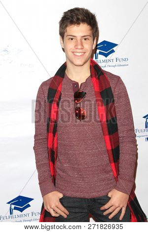 LOS ANGELES - DEC 1: Lofton Shaw at the Fulfillment Fundâs 45th Annual Holiday Party for kids at CBS Television City on December 1, 2017 in Los Angeles, California