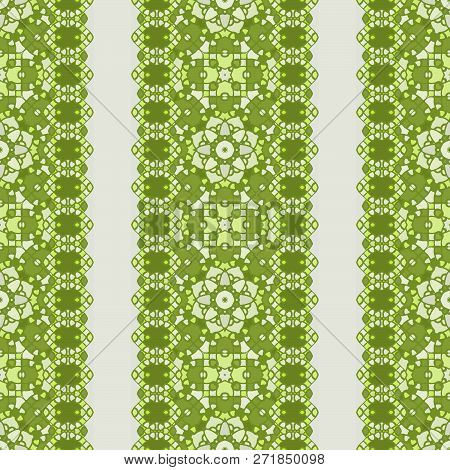 Nontrivial Bright Color Abstract  Geometric Pattern, Vector Seamless, Can Be Used For Printing Onto 