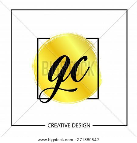 Initial Letter Gc Logo Template Vector Design