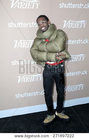LOS ANGELES - DEC 1:  Offset, Kiari Kendrell Cephus at the Variety's 2nd Annual Hitmakers Brunch at the Sunset Tower on December 1, 2018 in Los Angeles, CA