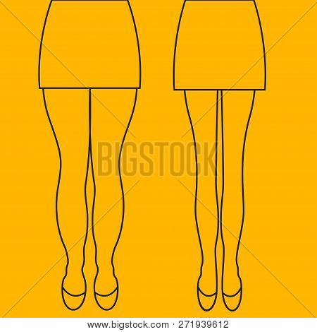 Female Thick And Slender Legs Before And After Weight Loss, Beautiful Body, Liposuction Legs, Legs M