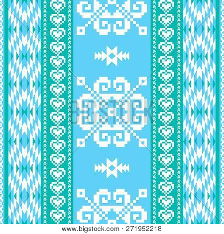 Winter Pattern In Ethnic Style