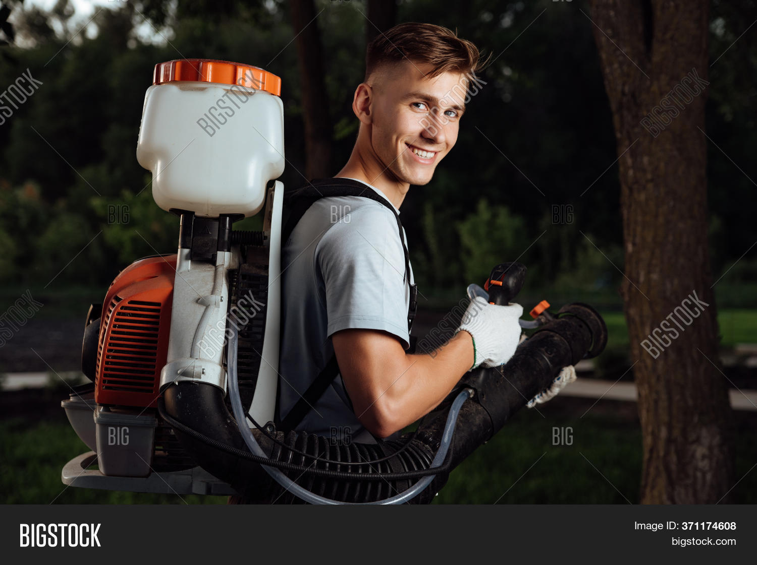 Man Spraying Insect Image & Photo (Free Trial) Bigstock