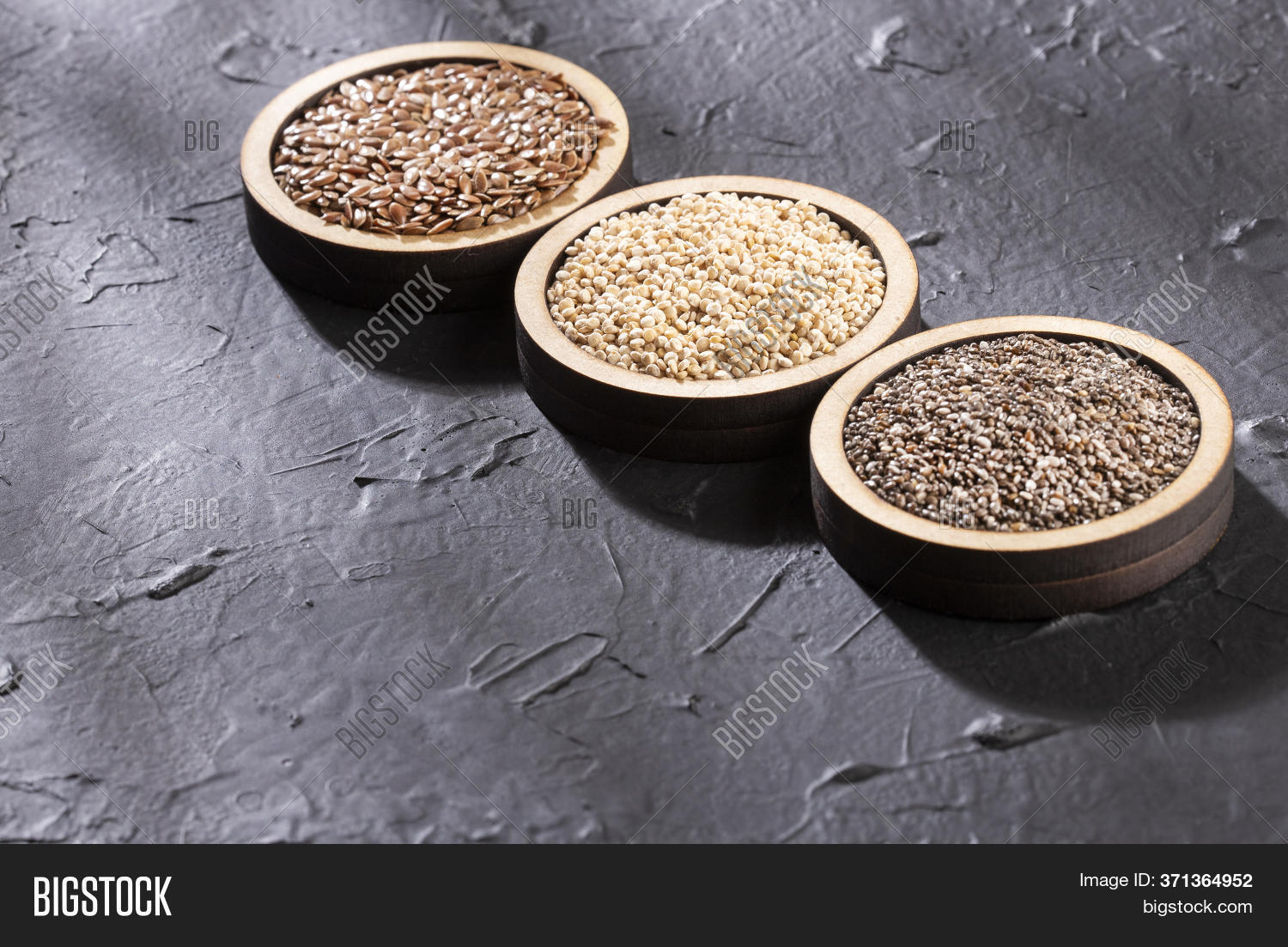Quinoa, Flaxseed Chia Image & Photo (Free Trial) Bigstock