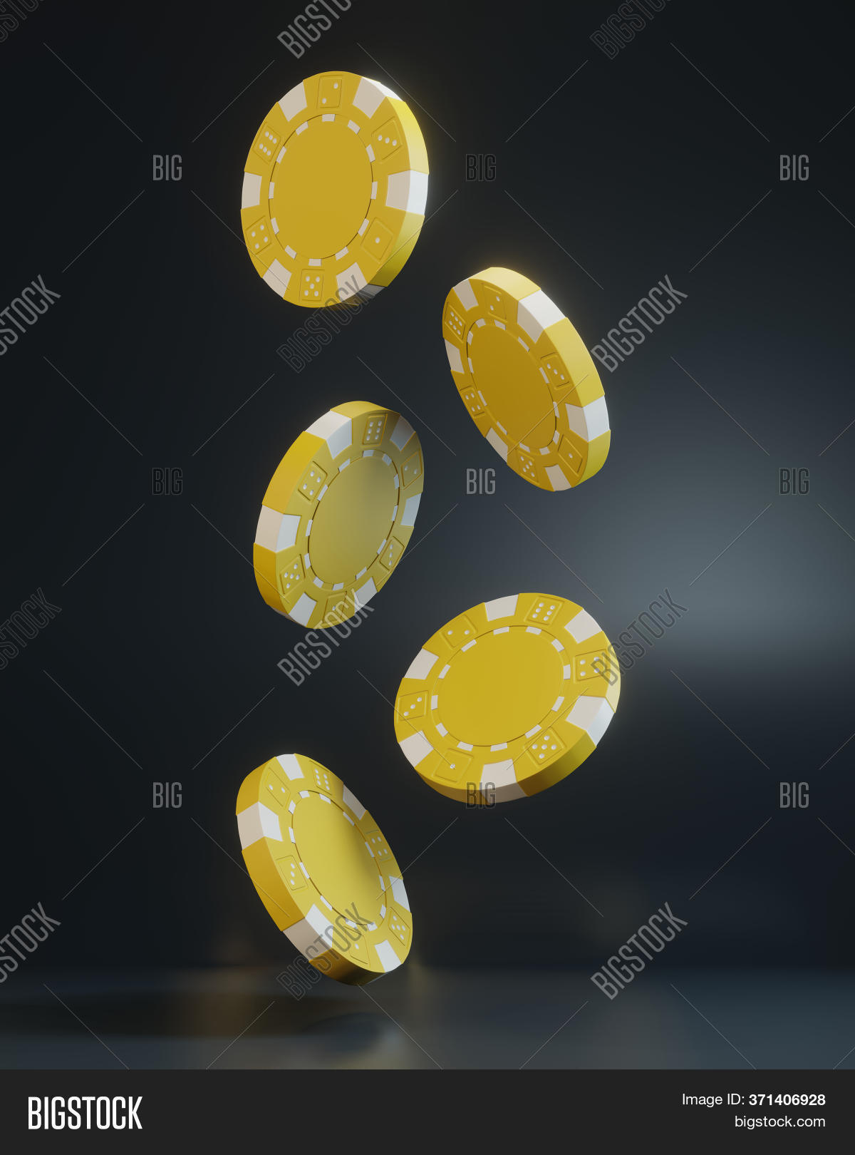 Casino Chips Falling Image & Photo (Free Trial) Bigstock