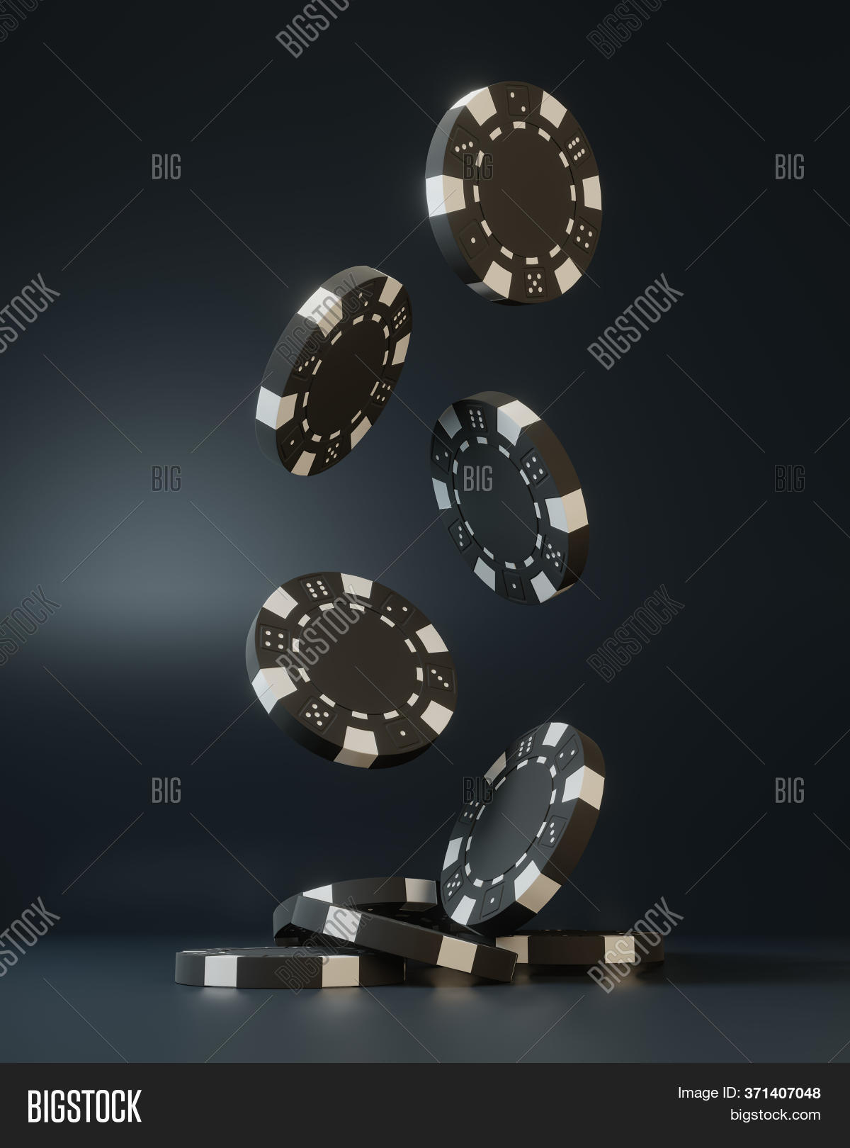Casino Chips Falling Image & Photo (Free Trial) Bigstock
