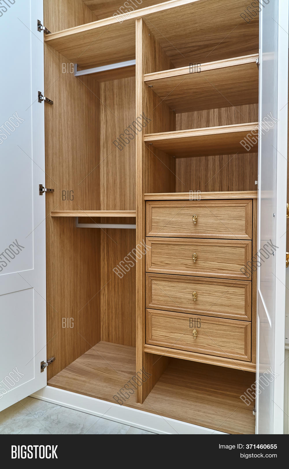 White Wardrobe Wooden Image & Photo (Free Trial) Bigstock