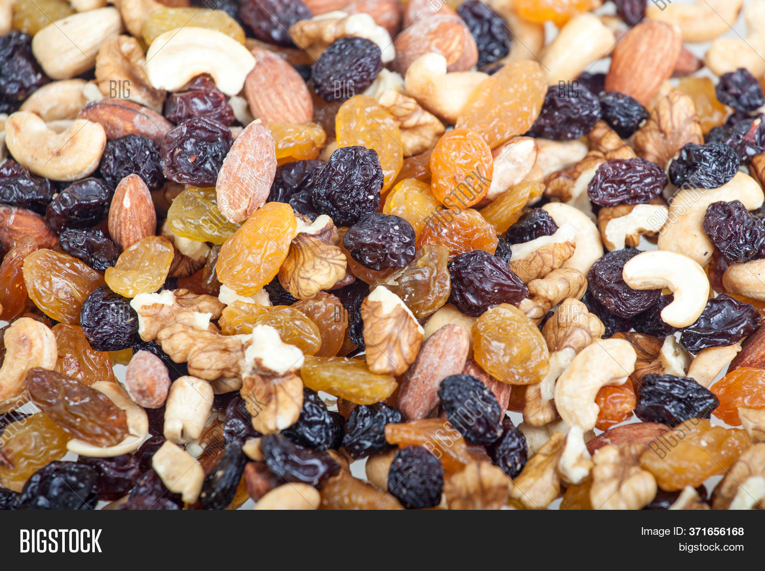 Mixed Nuts Raisins. Image & Photo (Free Trial) Bigstock