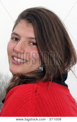 Dame sourire