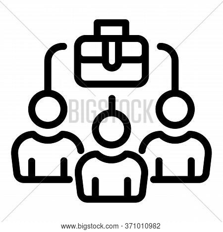 Marketing Auditory Icon. Outline Marketing Auditory Vector Icon For Web Design Isolated On White Bac