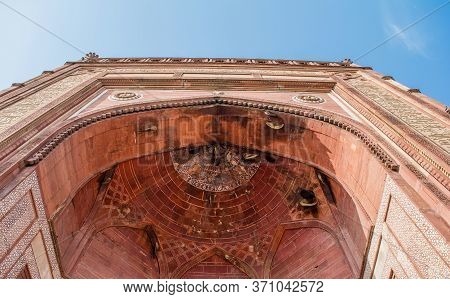 Fatehpur Sikri Fort Is A Town In The Agra District Of Uttar Pradesh, India. Buland Gate, Dadupura,